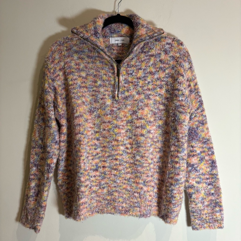 John + Jenn Alby Quarter Zip Sweater Size XS - Picture 4 of 7